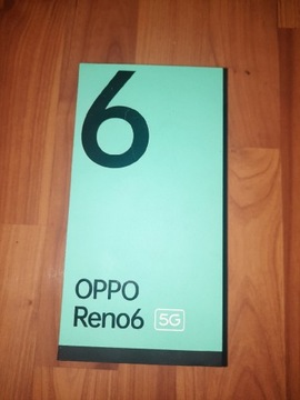 Oppo reno6 5g 128gb błekit Nowy