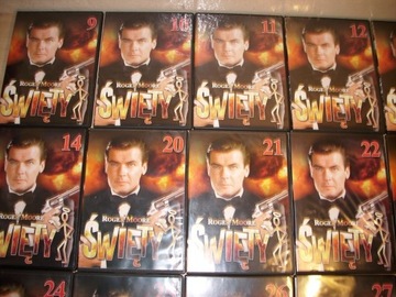 Serial "Święty" Roger Moore, 24 płyty DVD 