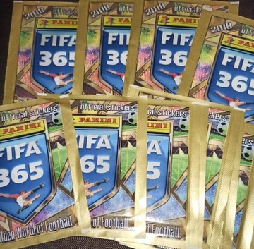 Panini FIFA 365 naklejki 12 saszetek 2018 