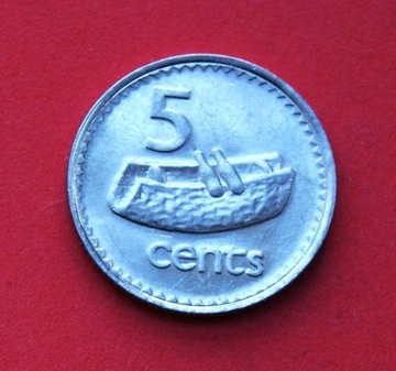 5 Centów 1990 r -   Fiji   stan !!