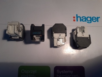 MODUŁ Keyston RJ45 kat.5e FTP do gniazd - używany