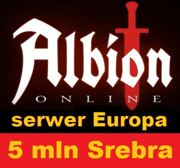 ALBION ONLINE EUROPA EU 5KK 5 MLN SREBRO SILVER