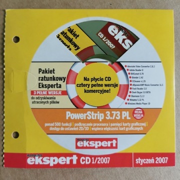 Komputer Świat Ekspert 2007 1 CD