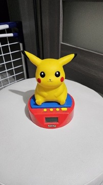 Kolekcjonerski Budzik Zegar Pikachu