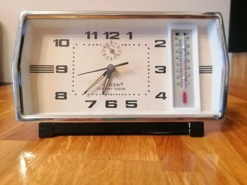 Stary zegar budzik Queen Germany vintage 