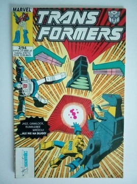 Komiks Transformers nr 2/1994 2/94 Tm-Semic