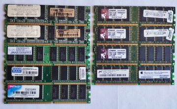 Pamięć DDR do PowerMac G4 i G5, 8x512MB + 1x1GB