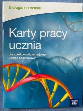 Karty pracy ucznia biologia na czasie podstawowy