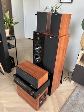 Jamo S500, Onkyo, kino domowe, kolumny amplituner