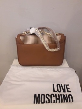 Brązowa torebka Love Moschino