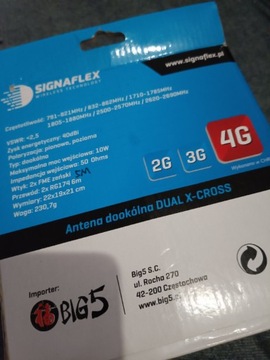 Antena SignaFlex 2G 3G 4G