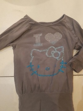 Hello Kitty bluzeczka dla dziewczynki S 9 lat