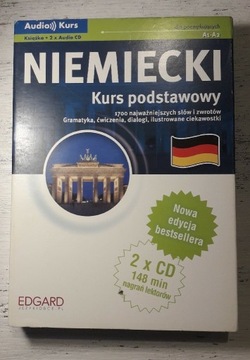 Niemiecki - kurs podstawowy książka + 2xAudioCD