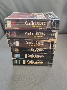 Camilla Lackberg czarna seria 6 książek