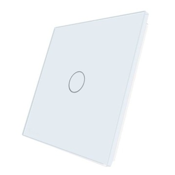 Pojedynczy biały panel szklany P1-11 WELAIK
