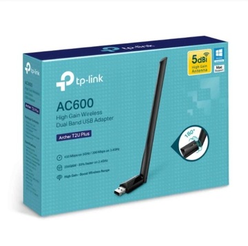 TP-Link Archer T2U Plus to bezprz. karta sieciowa 