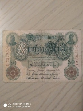 50 marek. Berlin 1910