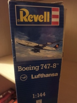 Model Revell 1:144 Boeing 747-8 tm lufthansa