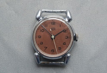 Ruhla miedziana niemiecki (NRD) zegarek vintage 