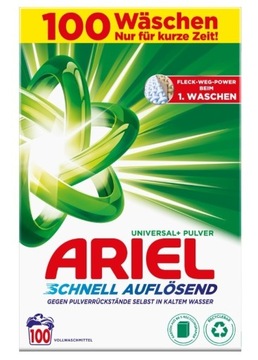 ARIEL Universal proszek 6kg/100 prań z Niemiec