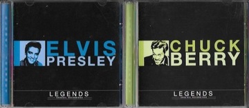 2CD ELVIS PRESLEY / CHUCK BERRY Legends