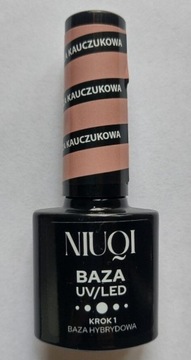 NIUQI baza hybrydowa kauczukowa UV/LED brzoskwinia