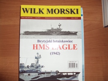 WILK MORSKI 2 BRYTYJSKI LOTNISKOWIEC HMS EAGLE
