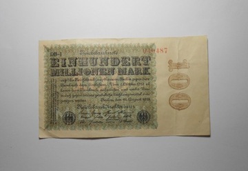 Stary banknot Niemcy
