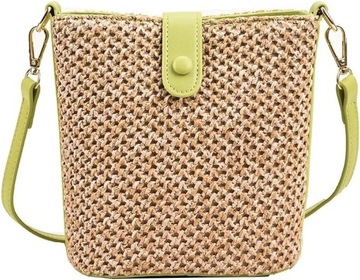 Torebka słomkowa crossbody wiosna 