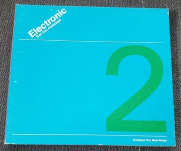 Electronic (Pet Shop Boys) Get The Message USA CD 