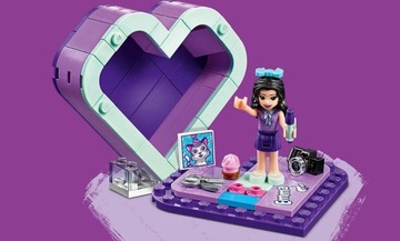 LEGO Friends 41355 Emma pudełko serce