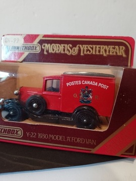 MATCHBOX models of yesteryear Y-22 ford van 