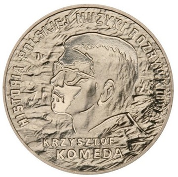 Moneta 2zł Krzysztof Komeda
