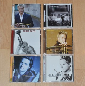 CHRIS BOTTI zestaw płyt  6 x CD + 1 x DVD 