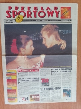 Gazeta "Przegląd Sportowy" - rocznik 1993 (nie oprawiony)