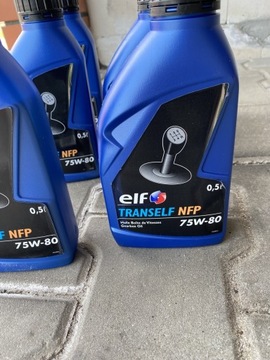 OLEJ ELF TRANSELF NFP 75W-80 - 3 litry