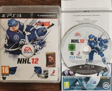 NHL 12 na PS3. Komplet. 
