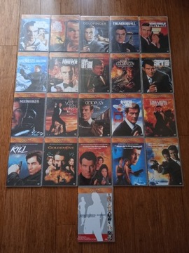 James Bond - Kolekcja 21 DVD