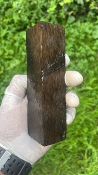 Drewno stabilizowane czarny dąb knifemaking