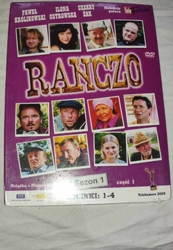 Ranczo sezon 1 DVD z książką (Nowy w folii )