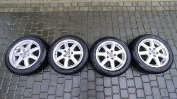 Felgi aluminiowe Saab 900 + opony zimowe 195/55R16