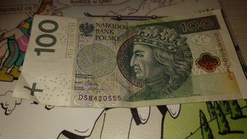 Banknot 100 zł. Kolekcjonerski.