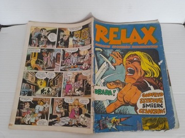 KOMIKS RELAX ZESZYT 5/1977 BOLESŁAWOWE SŁUPY