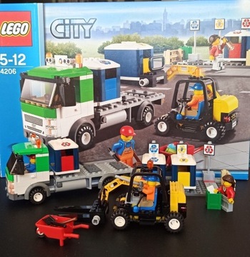 LEGO 4206 CITY - Ciężarówka do recyklingu