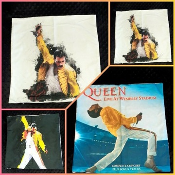 Poszewka na poduszkę Queen Freddie Mercury Rock 