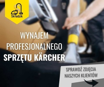 Wypożyczalnia odkurzaczy pioracych Karcher