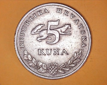 Chorwacja - 5 kuna  2001