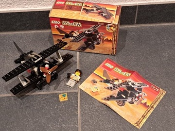LEGO 5928 Adventurers Desert Bi-Wing Baron BOX