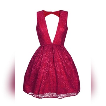 Sukienka Jovita w kolorze czerwonym Sugarfree r. S
