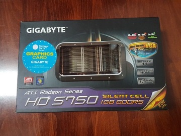 Karta HD5750 ATI Radeon 1GB silent - uszkodzona